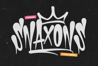 Snaxons - Fat Cap Graffiti Font