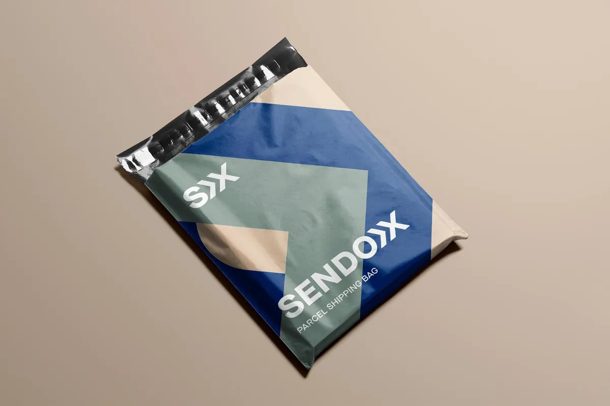 Poly Mailer Bag Mockup