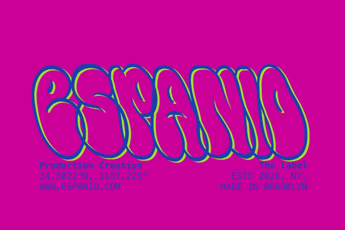 Bombify — Graffiti Bubble Font