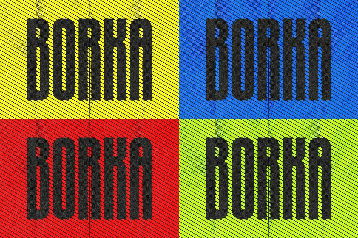 Linear Print Text Effect