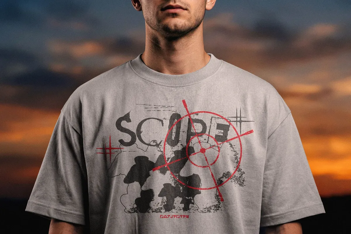 Sunset T-Shirt Mockup