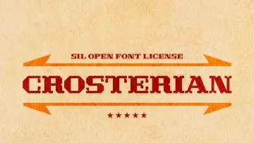 Crosterian Font