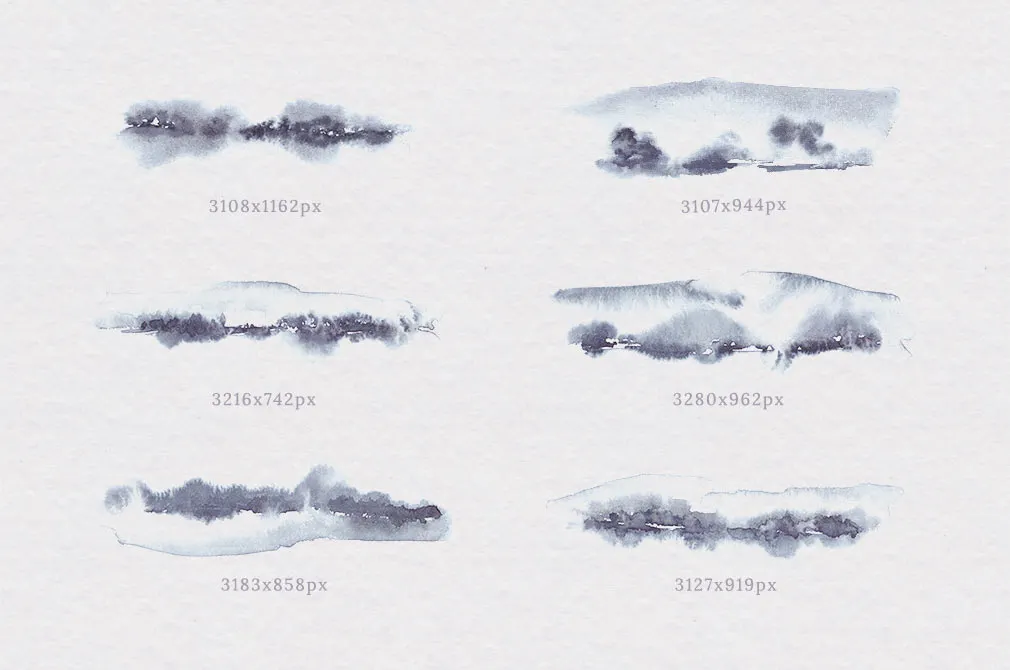 Forest Watercolor Landscapes