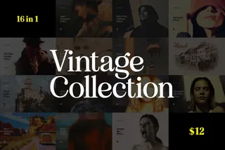 16 in 1 Vintage Photo Effects Collection