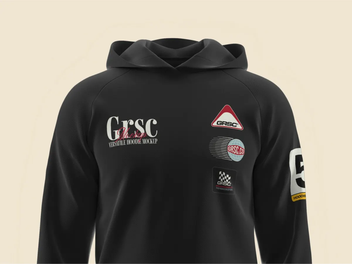 Front View Hoodie Mockup