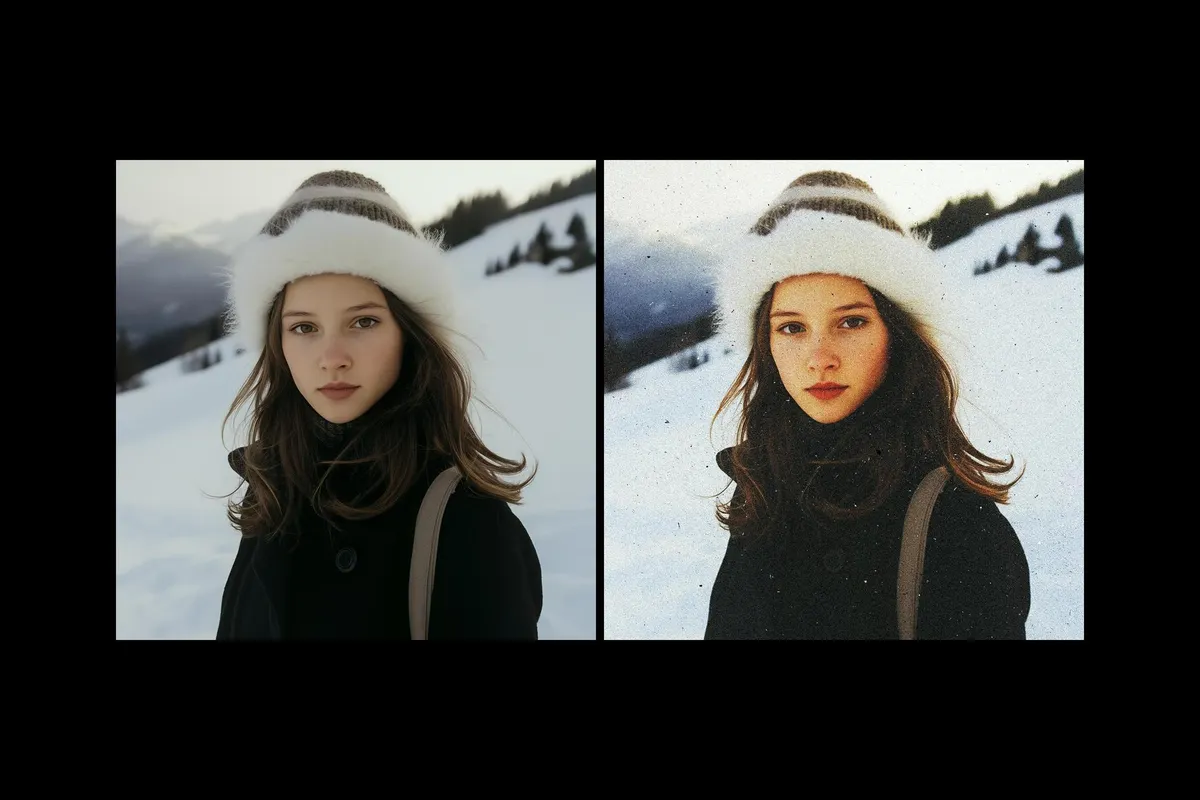 Vintage Glow Photo Effect