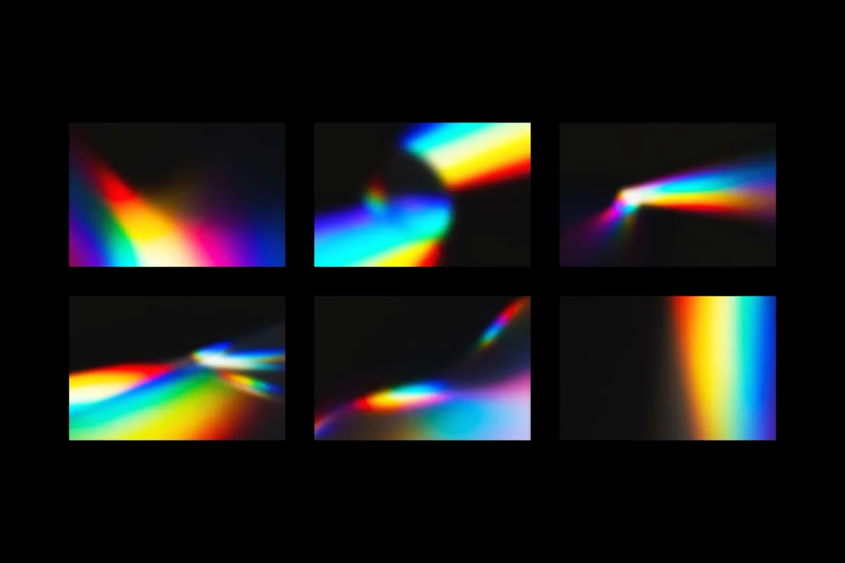 Rainbow Leaks Texture Collection