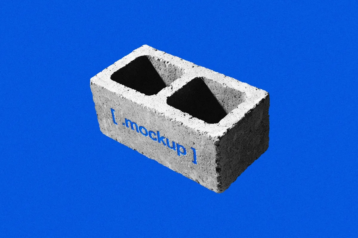 Cinder Block Mockup
