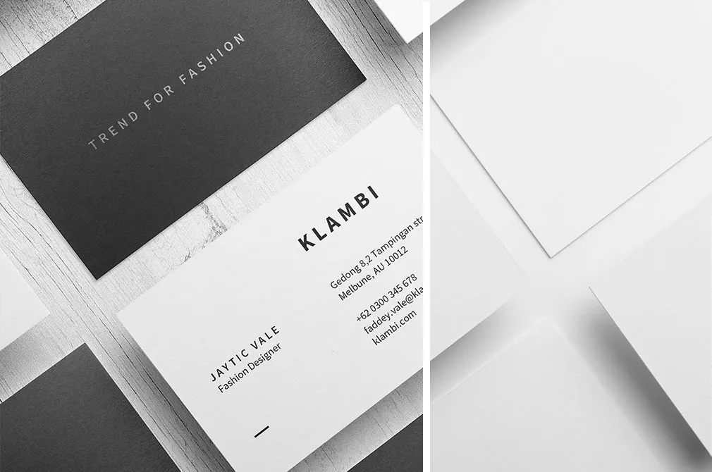 Business Card Mockups