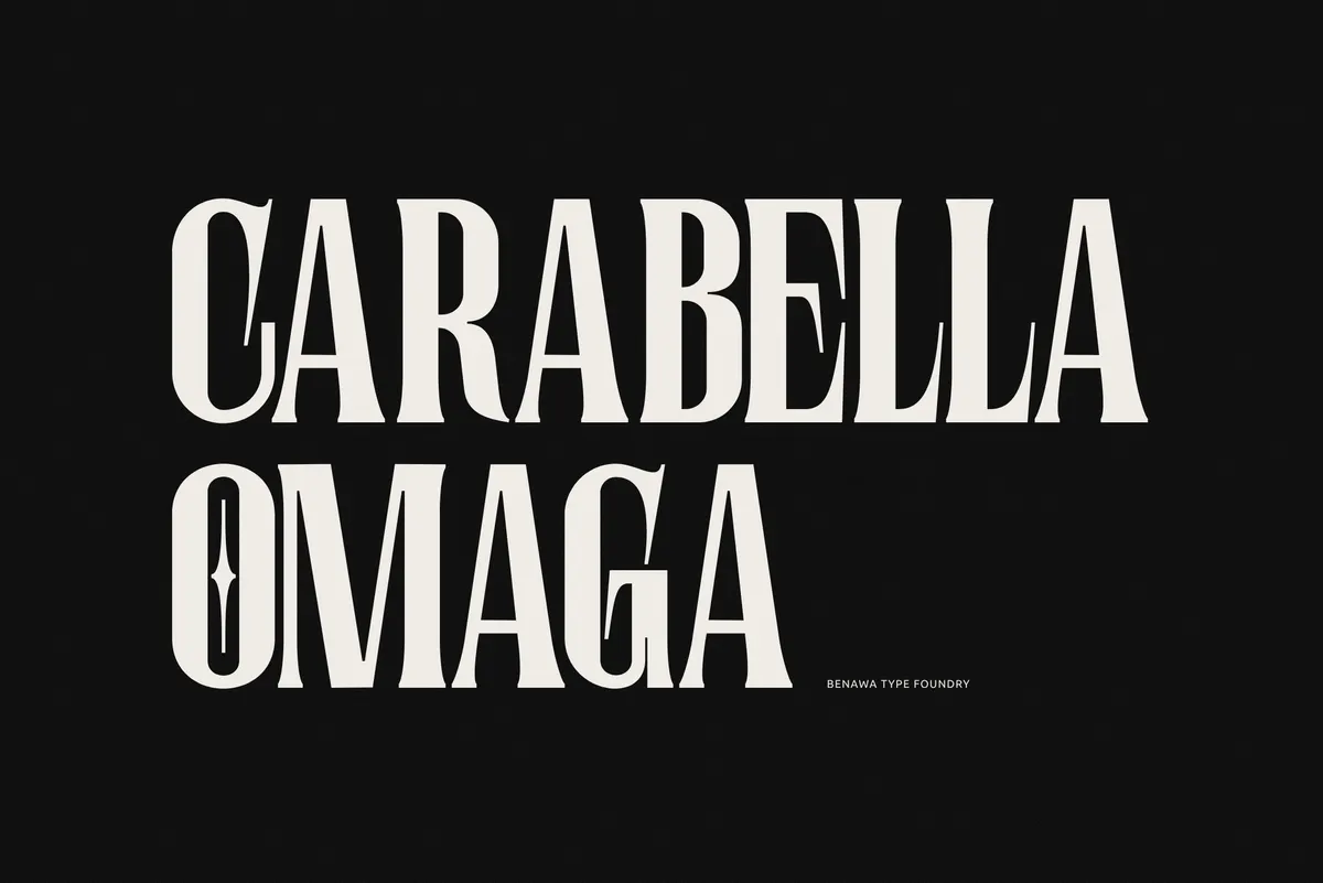 Brosche - Tall Condensed Serif Font