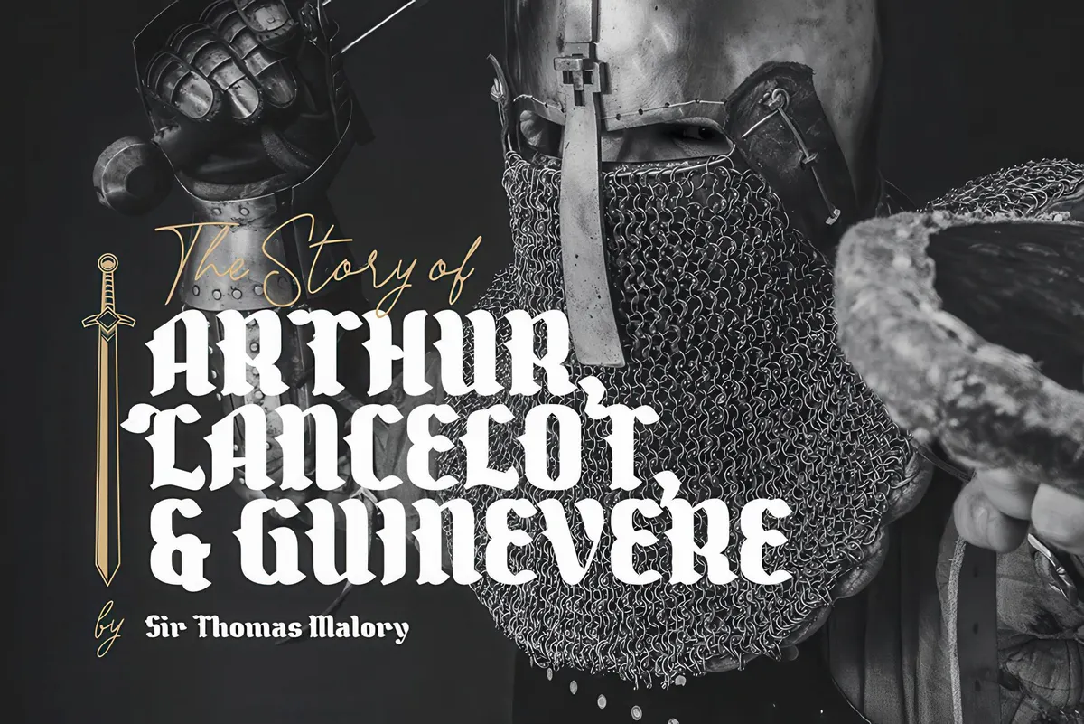 The Black Knight - Classic Blackletter