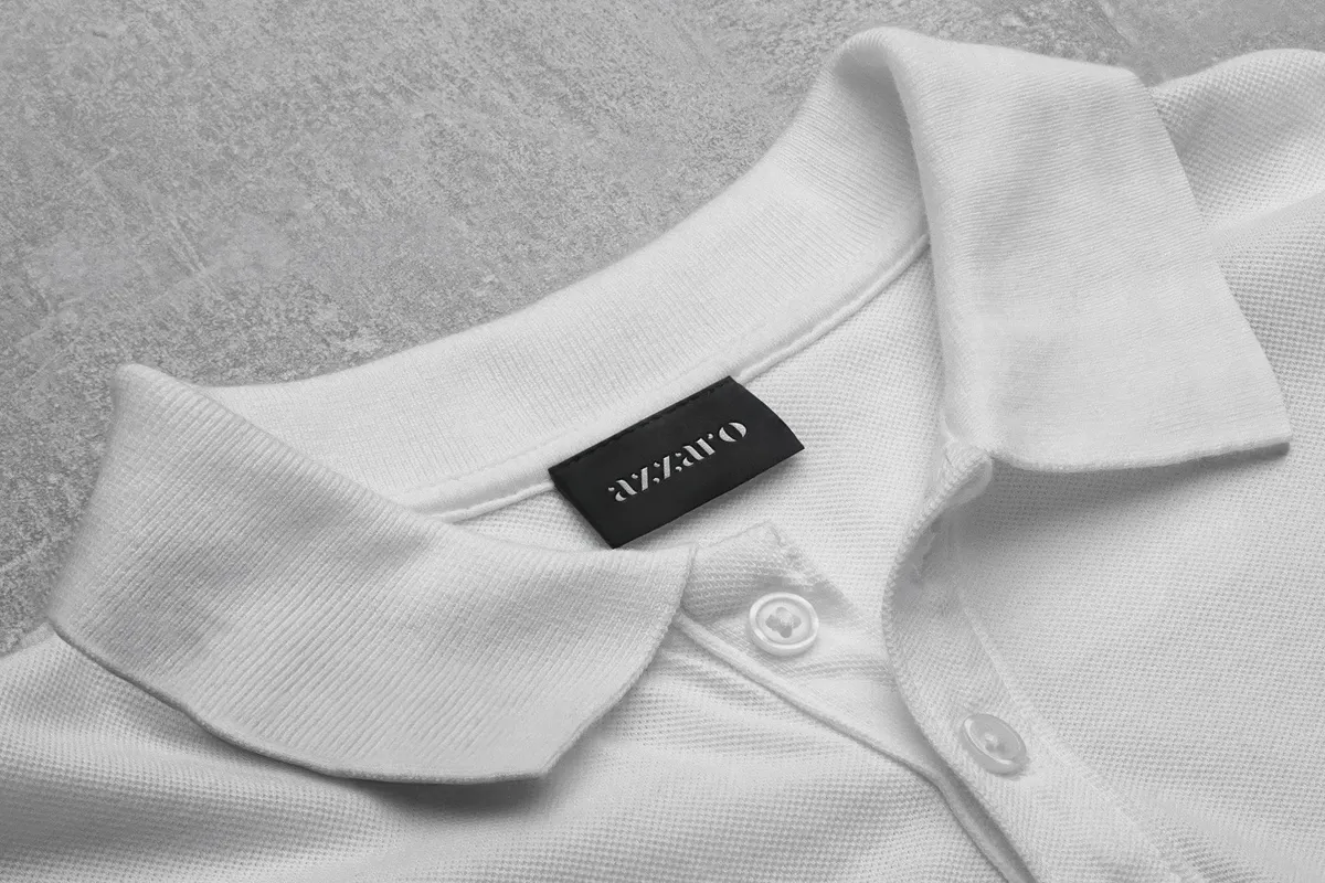 Woven Label Tag Logo Mockup