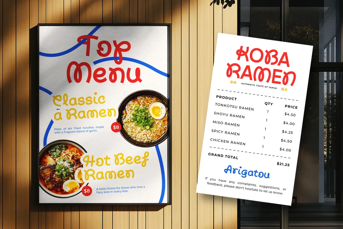 Bashmie - Noodle Loop Display Font
