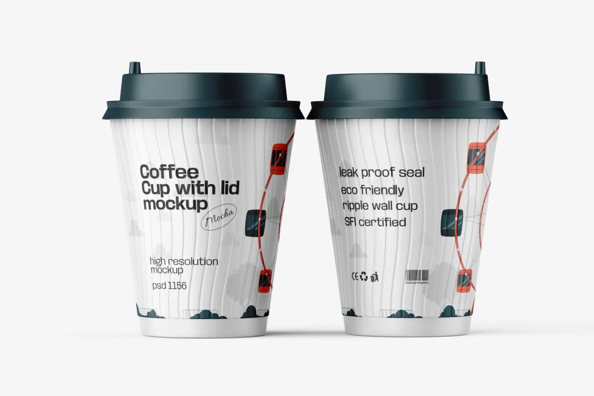 Reusable Coffee Cup Mockup