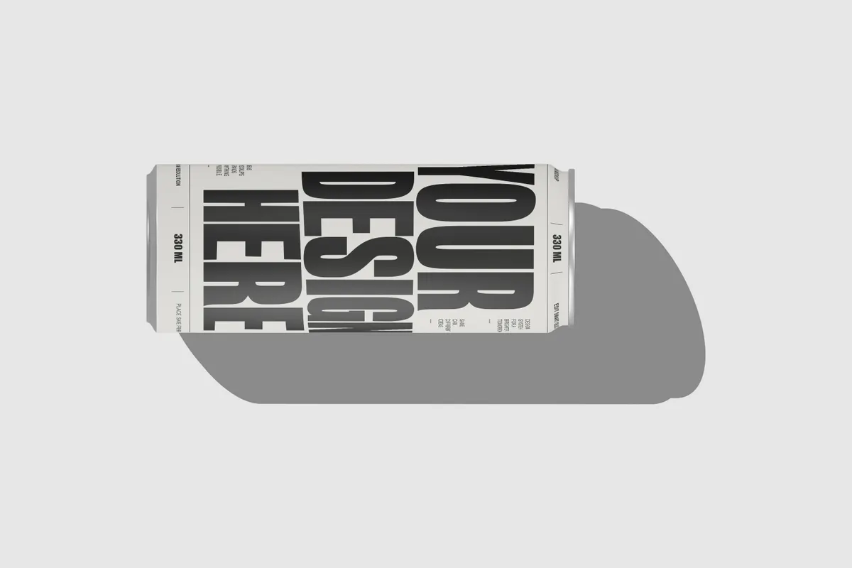 330ml Can Mockups