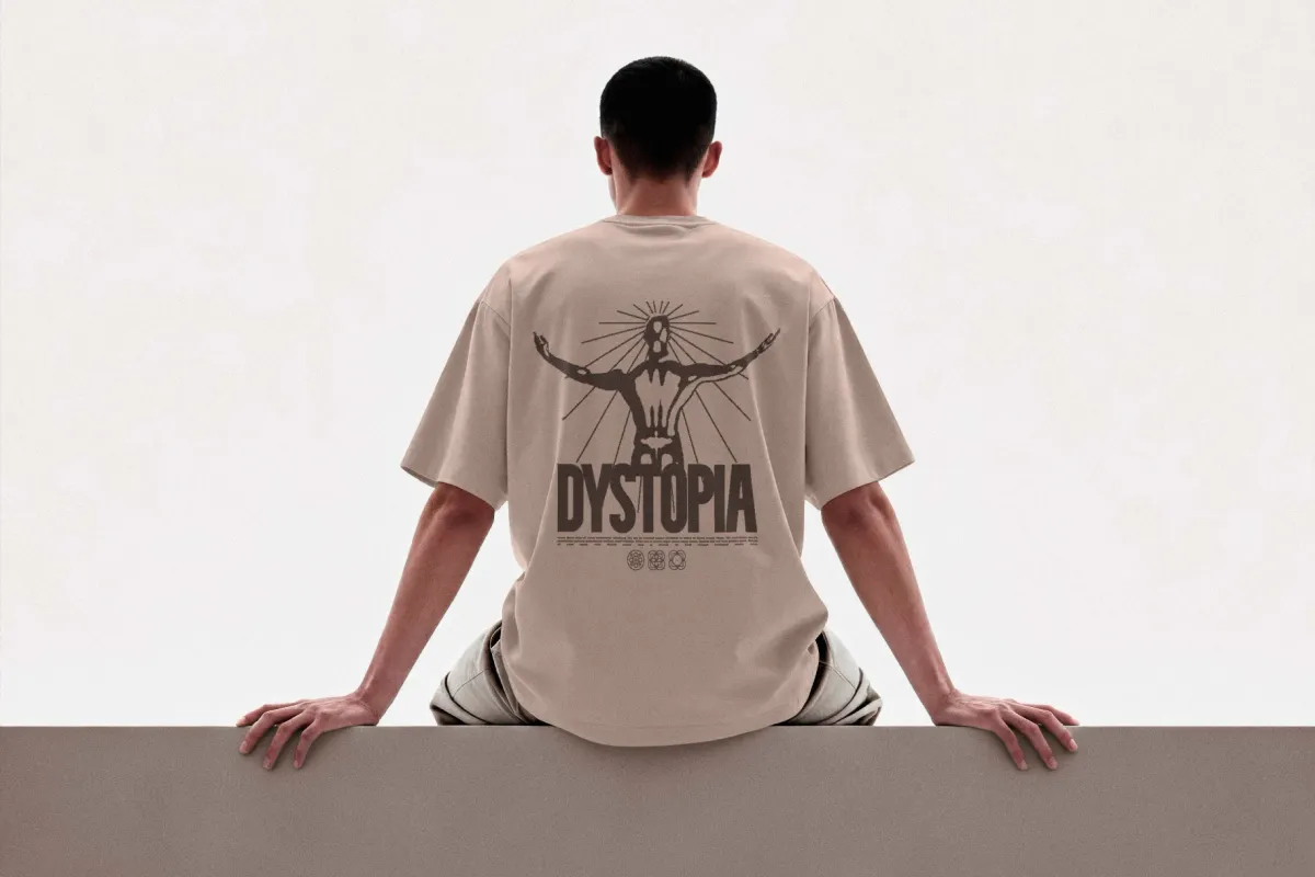 Back Print T-shirt Mockup