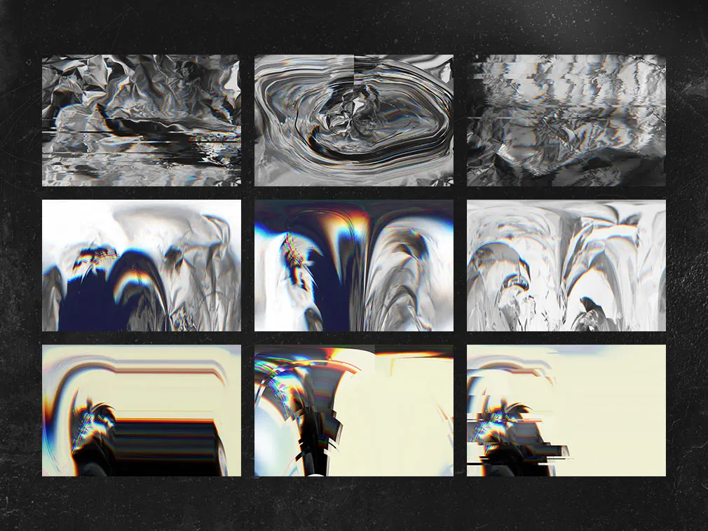Grunge & Glitch Artistic Toolkit