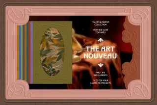 Art Nouveau Papers & Frames