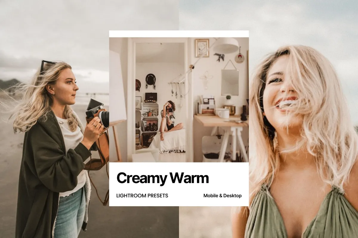 Creamy Warm Portrait Lightroom Presets