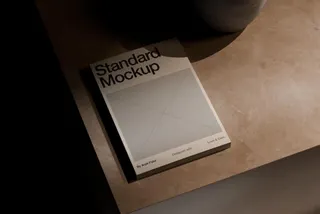 Interior Minimal Book Mockup