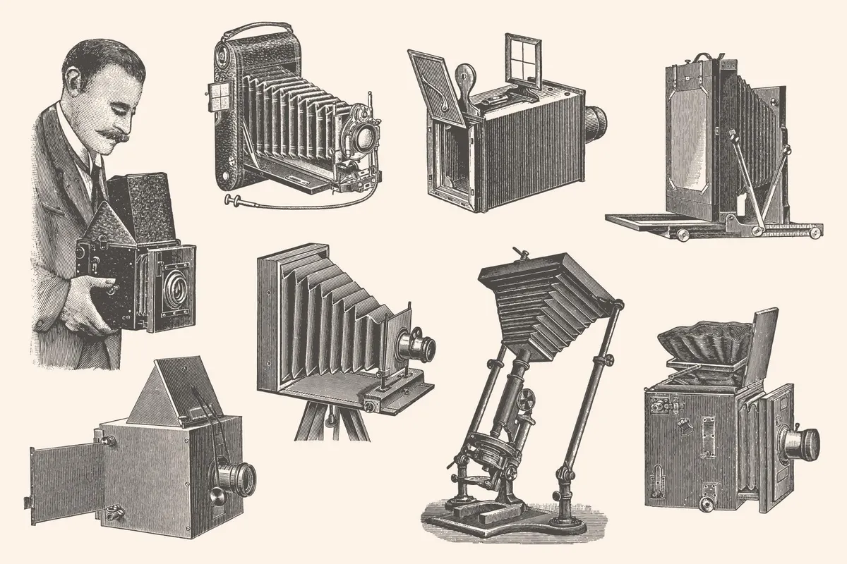 Photography – Vintage Illustration Set