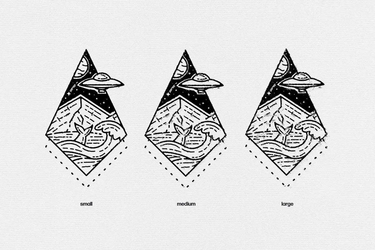 Grunge Print Effect for Photoshop