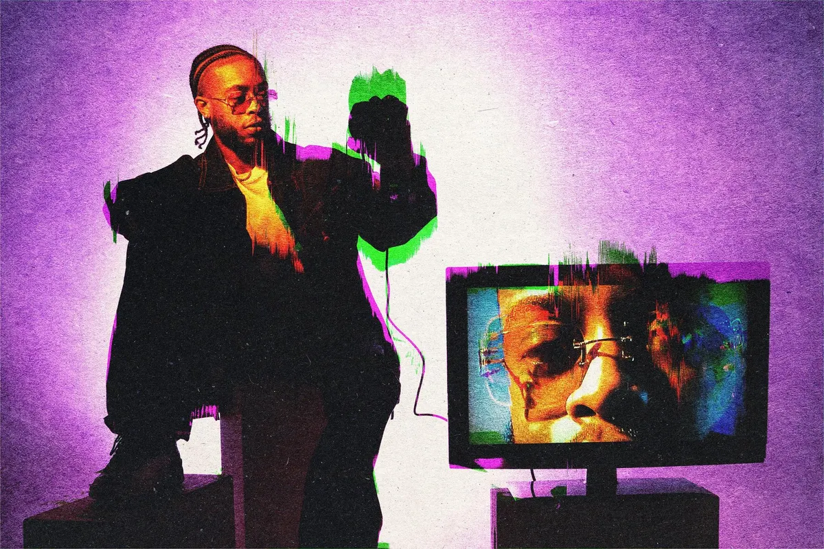 Glitch Print Photo & Card Effect