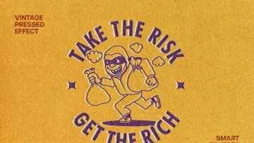 Vintage Pressed Effect