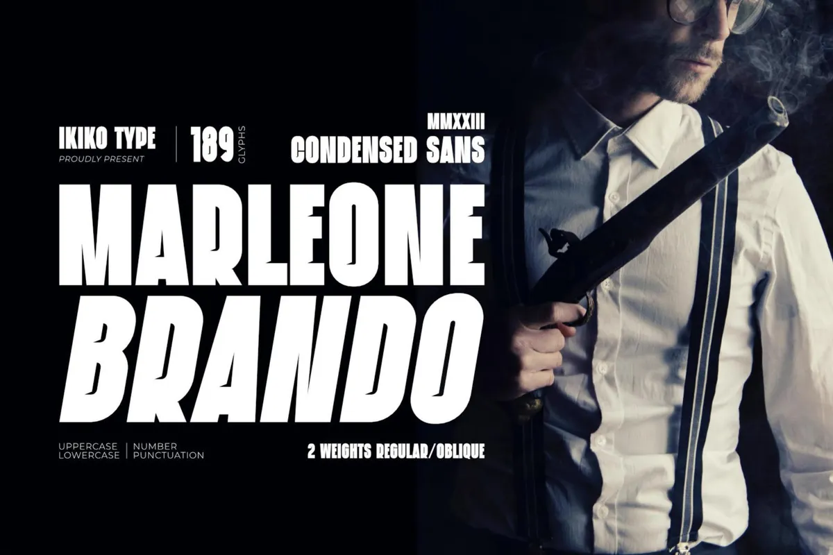 Marleone Brando - Condensed Sans