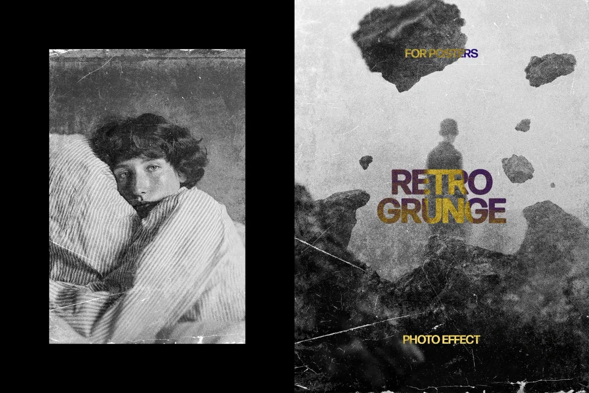 Retro Grunge Photo Effect