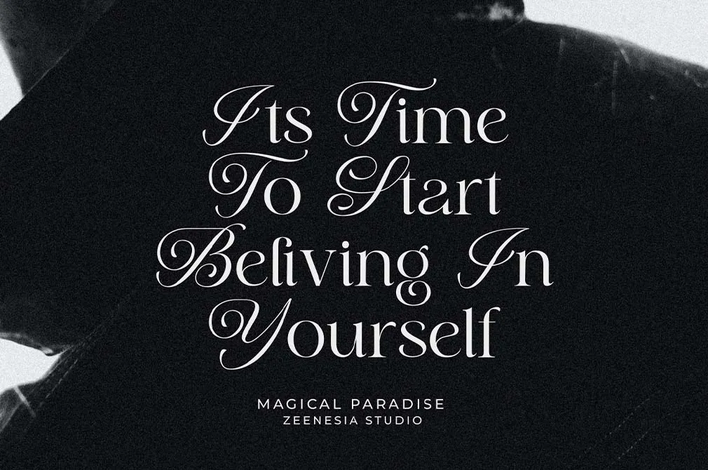 Magical Paradise — Modern Serif Typeface