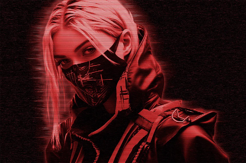 Matrix Photo Effect