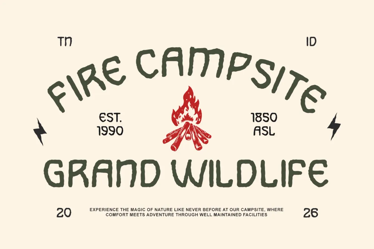 Stone Ridge - Rough Vintage Hand Drawn Font