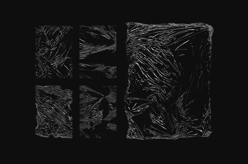 Wrapped A4 Poster Mockup