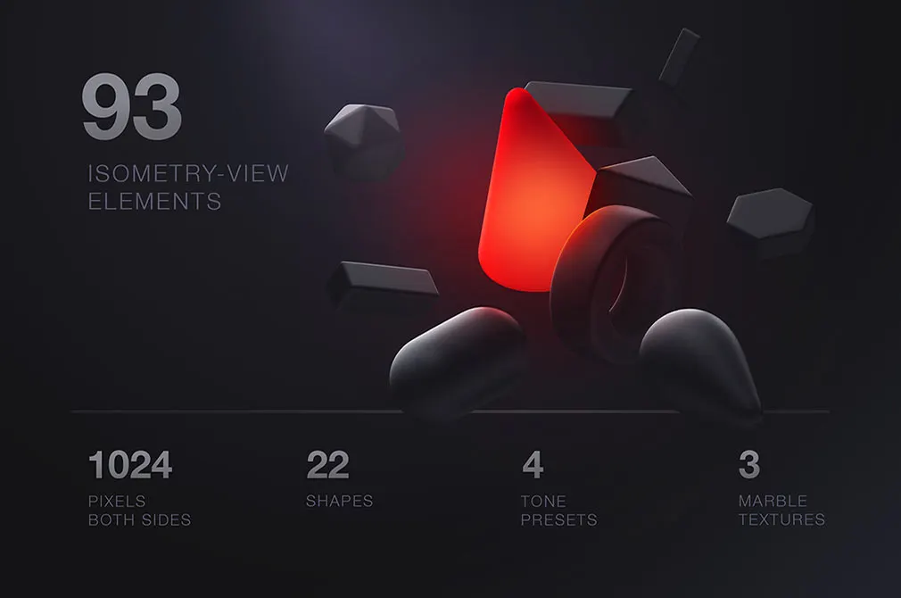 3D Geometry Graphic Pack
