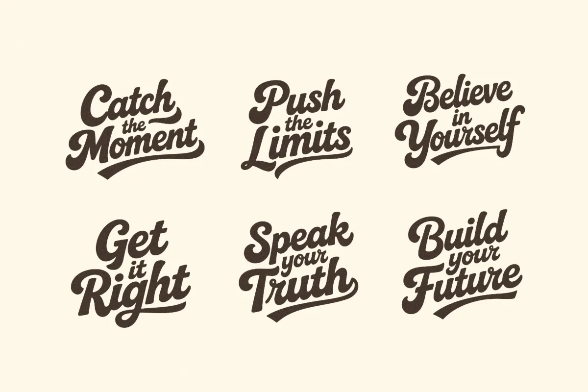 Retro Quotes + PSD Effect