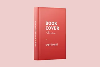 Book Spine and Cover Mockup