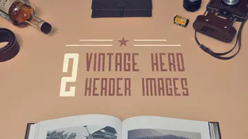 Vintage Header Images