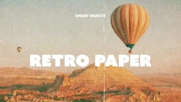 Retro Paper Photo Effect