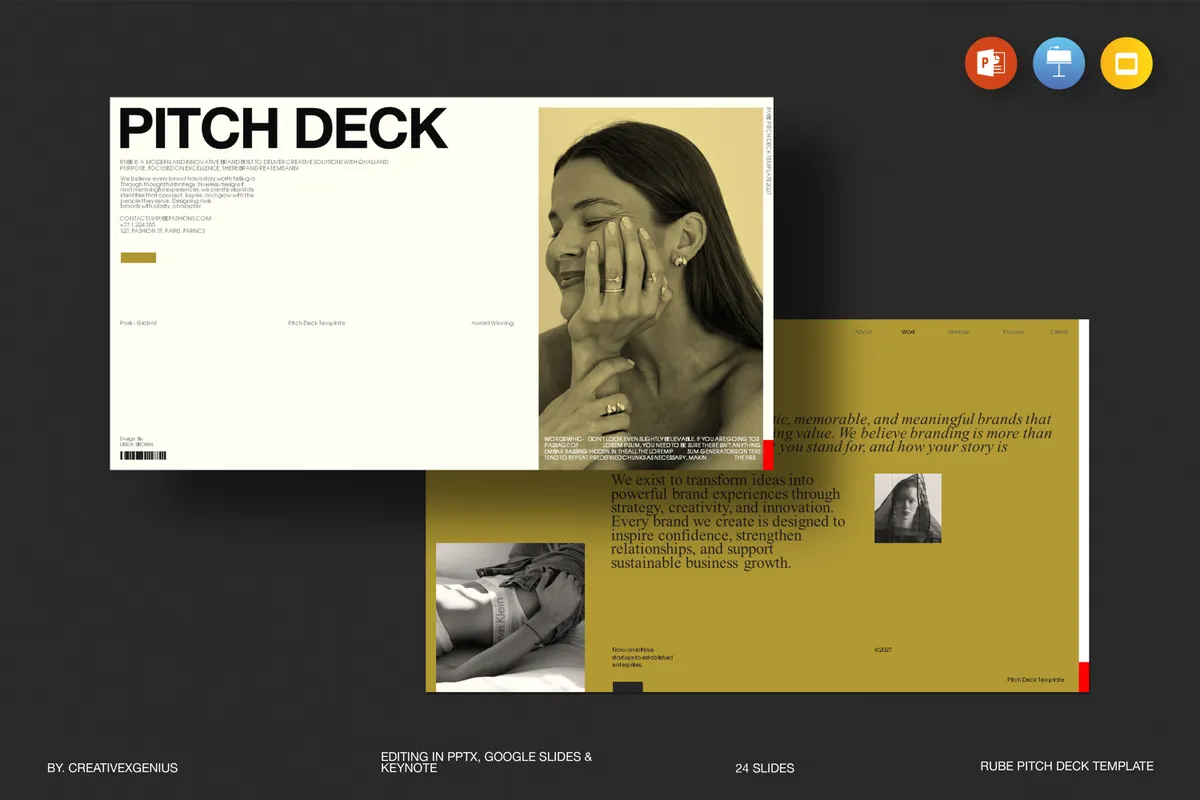 RUBE - Pitch Deck Presentation