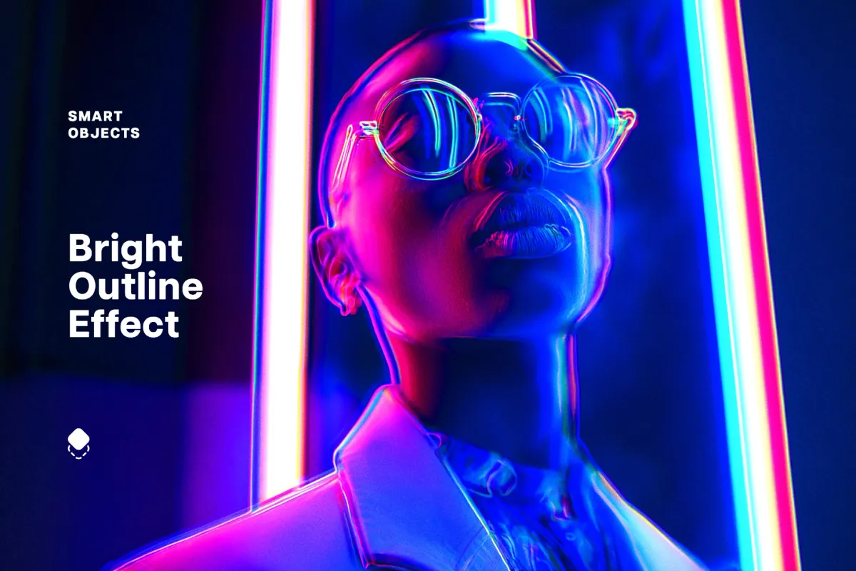 Bright Outline Photo Effect