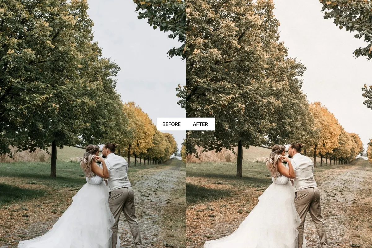 Film Wedding Lightroom Presets