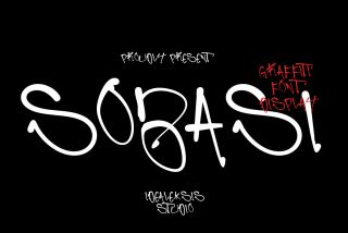 Sobasi - Marker Graffiti Font