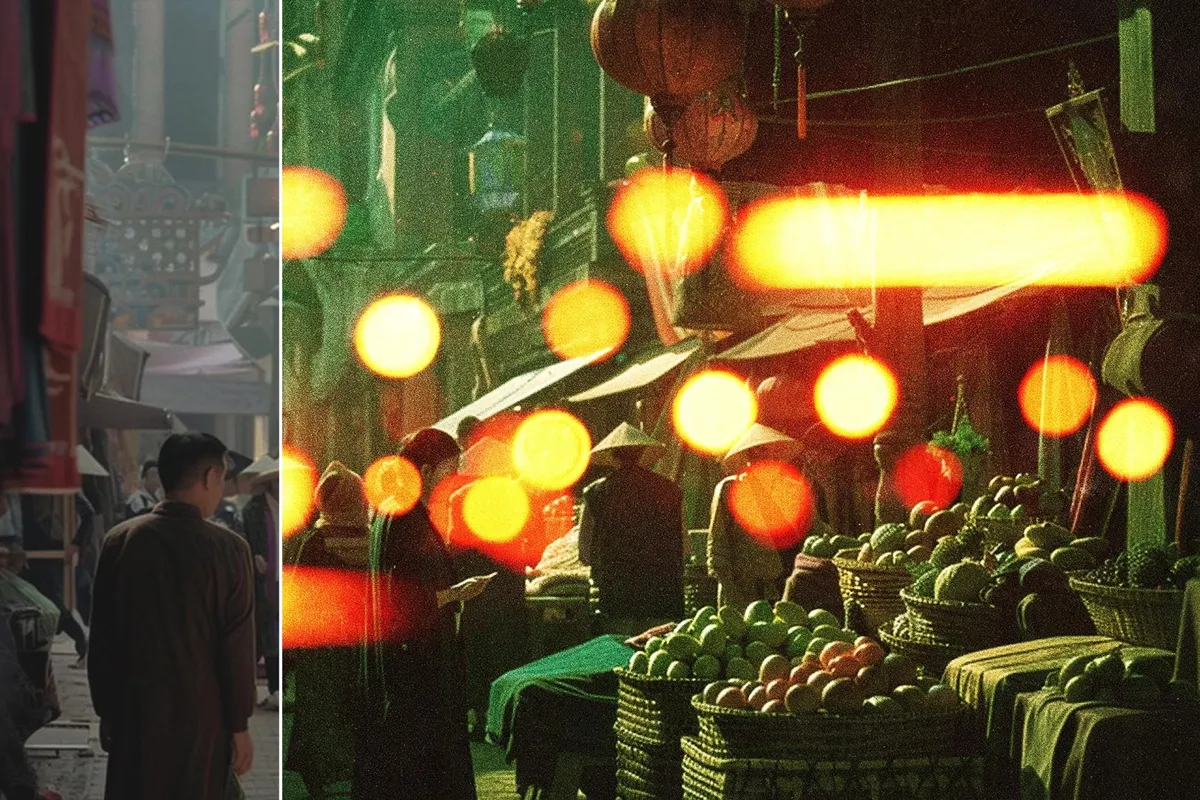 1990 Camera Leaks Photo Effect