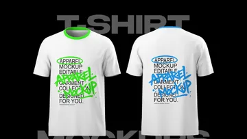Regular T-Shirt Mockups 3D
