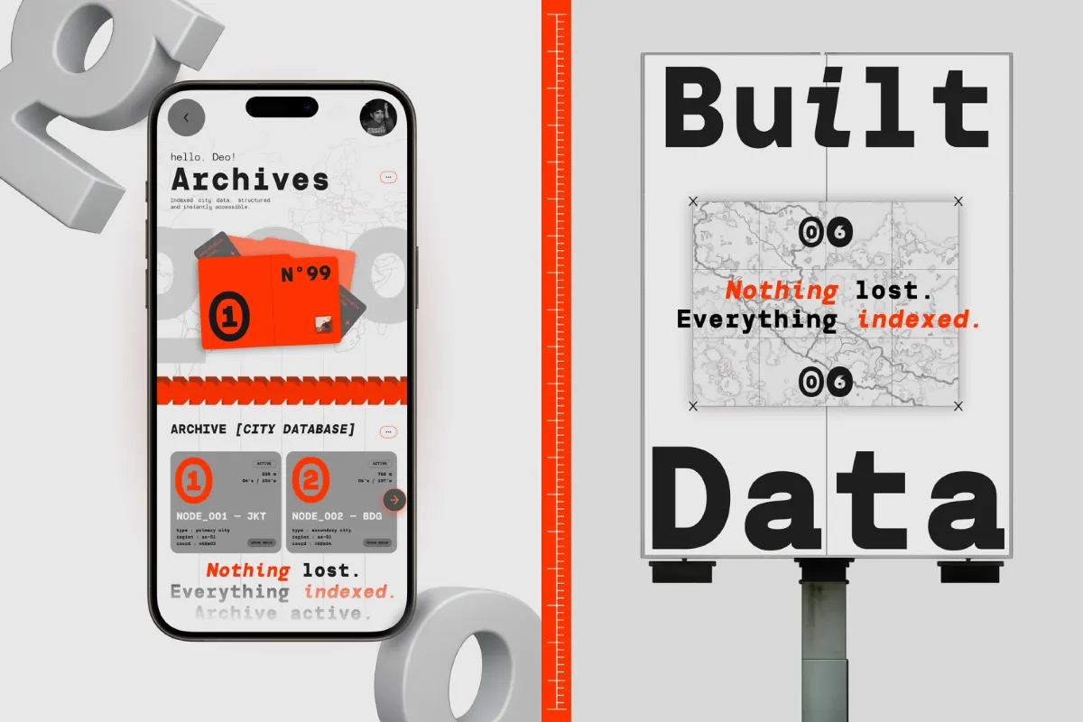 GC Monoglitch — Bold Tech Monospace Font