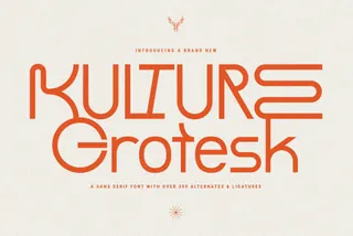 KULTURE GROTESK — Modern Sans Serif