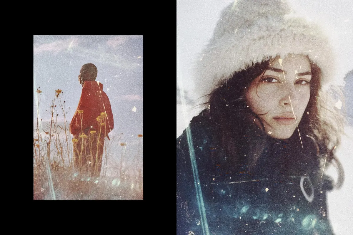 Vintage Movie Photo Effect