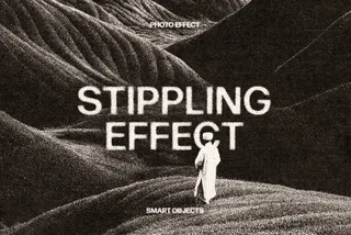 Stippling Photo Effect