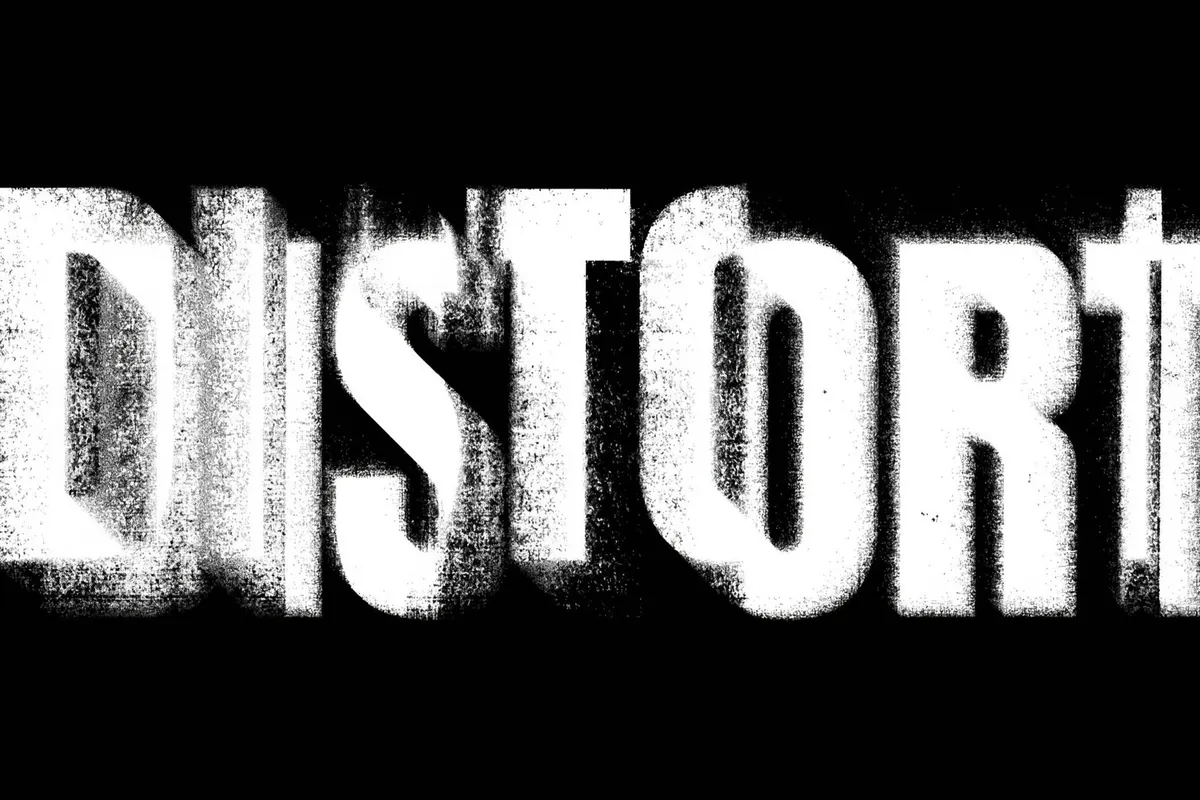 Sandy Distort Text Effect